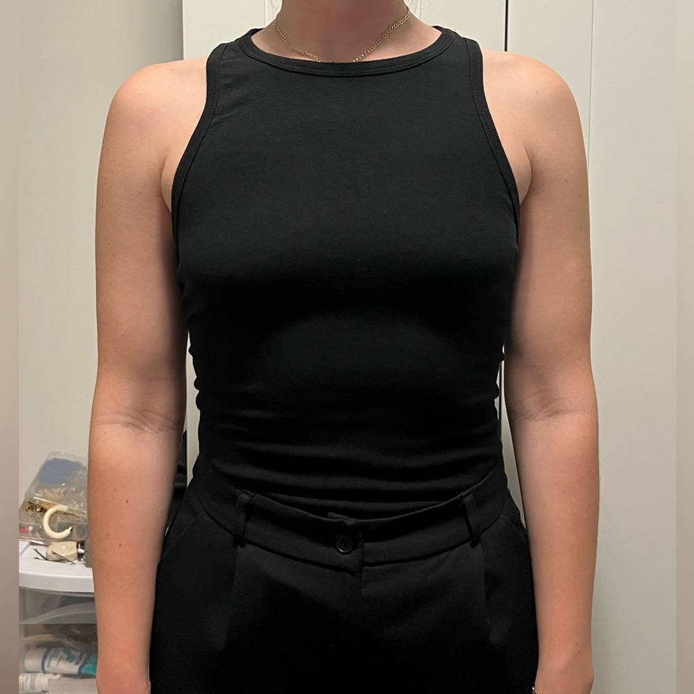 Halter neck bodysuit